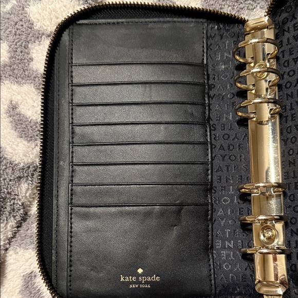 Kate Spade Black Planner/ Agenda - Picture 3 of 5